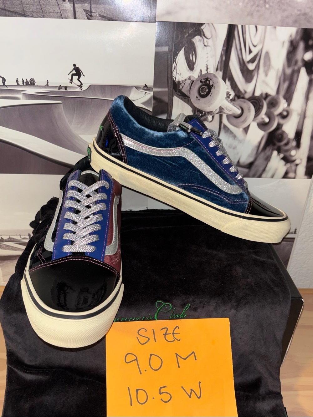 Vans Old Skool LX Sinners Club sz 9.0 Men’s 10.5 Woman